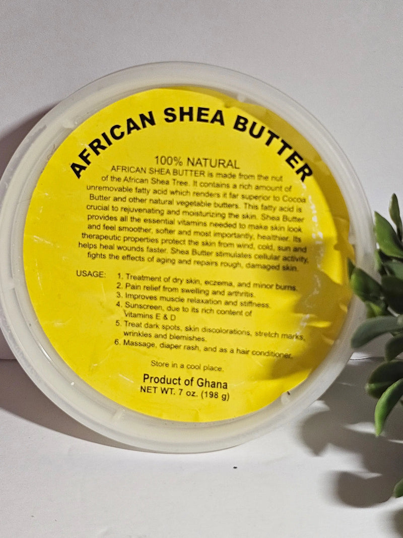 100% Natural African Shea Butter: 7 oz