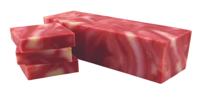 Candy Cane Cold Process Soap Loaves / Bars